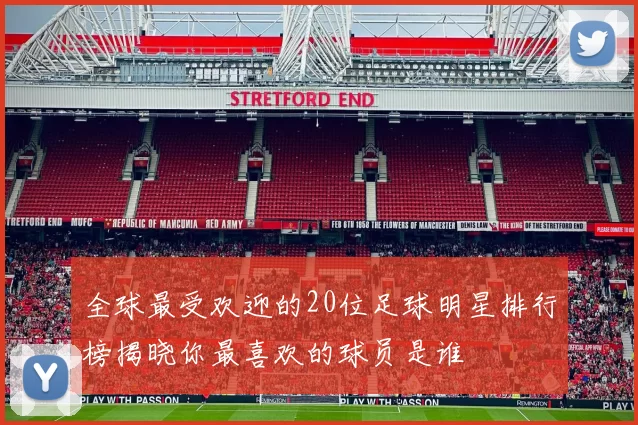 全球最受欢迎的20位足球明星排行榜揭晓你最喜欢的球员是谁