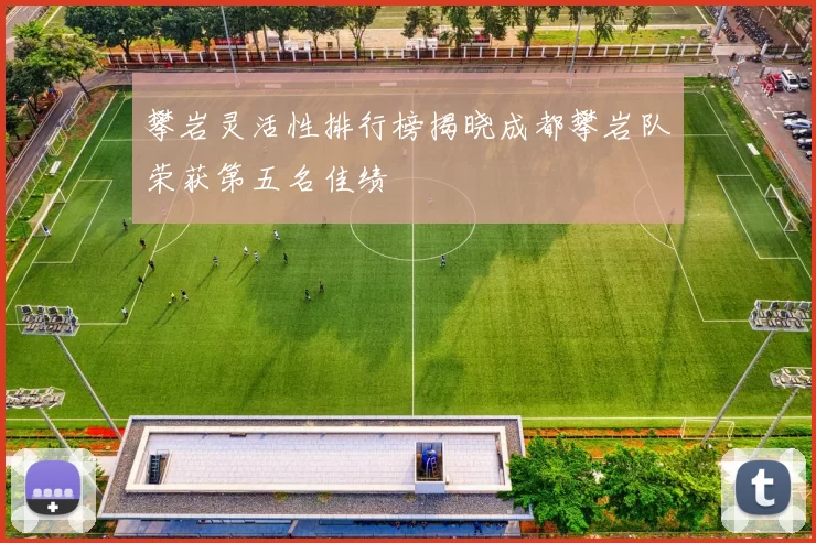 攀岩灵活性排行榜揭晓成都攀岩队荣获第五名佳绩