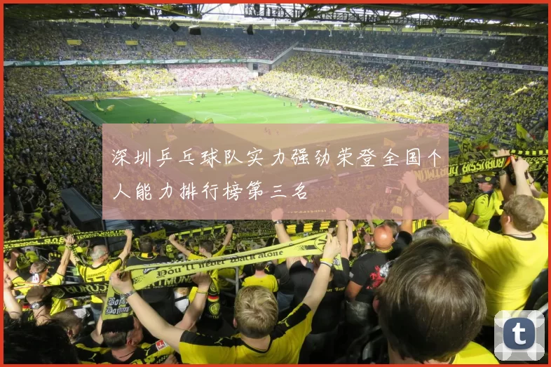 深圳乒乓球队实力强劲荣登全国个人能力排行榜第三名